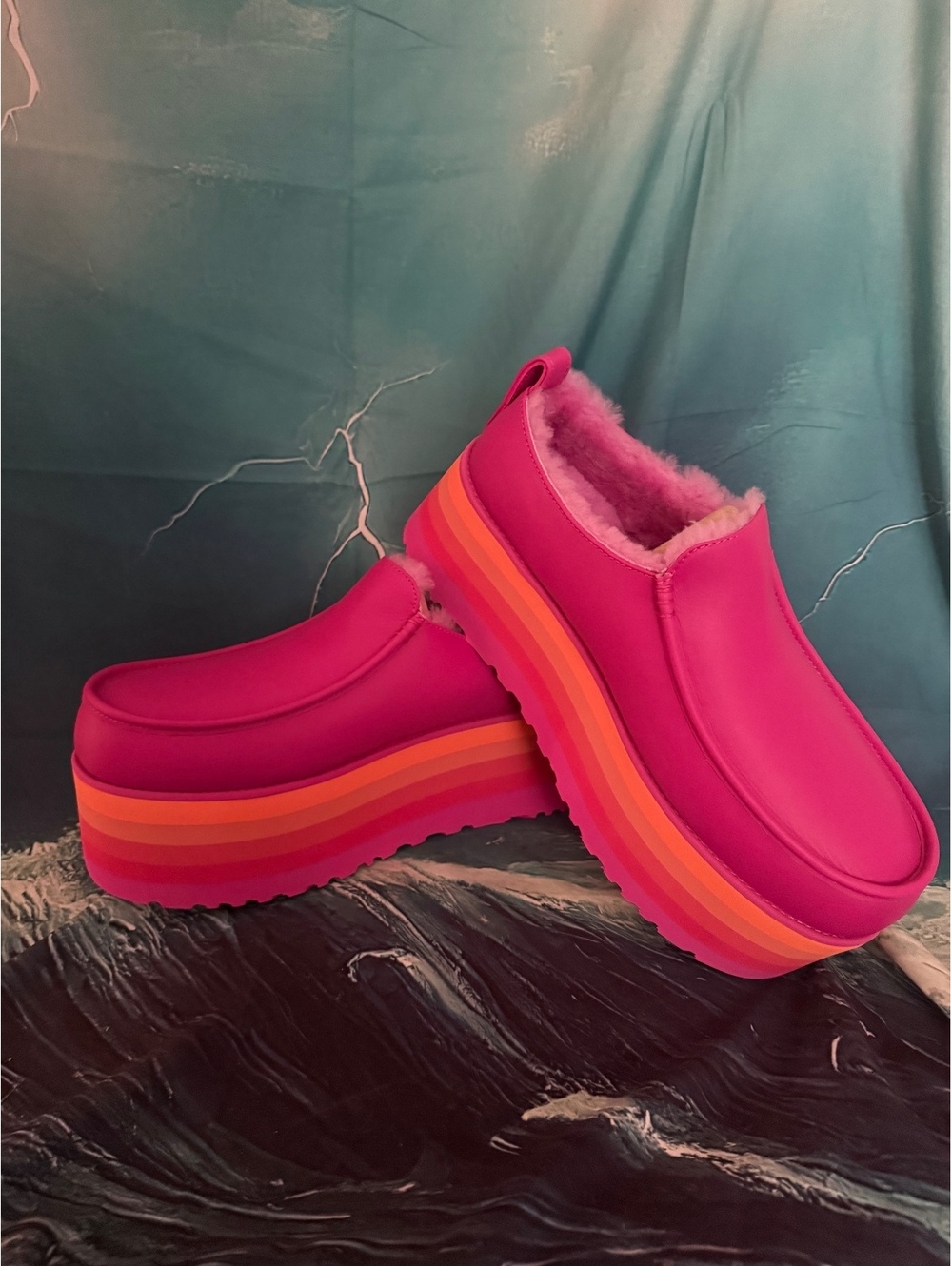 UGG Urseen Platform Slip-Ons 13